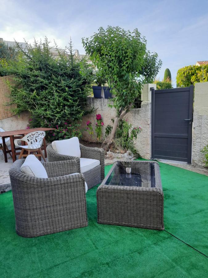Reves De Vie Studio Morgiou Avec Terrasse Et Parking Prive كاسيس المظهر الخارجي الصورة